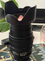 Canon EF-S 15-85mm/F3.5-5.6 IS USM + UV filter + zonnekap., Audio, Tv en Foto, Fotografie | Lenzen en Objectieven, Ophalen, Zo goed als nieuw