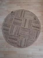 Jute Vloerkleed LifeStyle - Doorsnee 1m, 50 tot 100 cm, Rond, Bruin, 50 tot 100 cm
