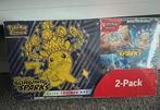 Pokémon ETB en boosterbundle Surging Sparks(Costco), Ophalen of Verzenden, Zo goed als nieuw