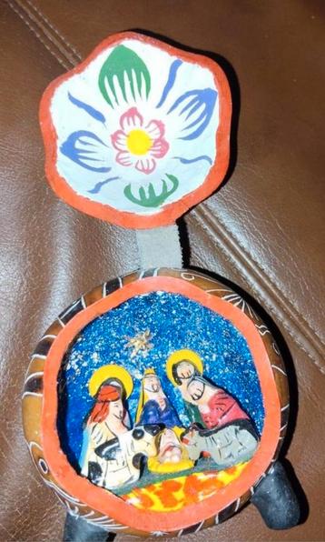 Kerststal in Kalebas - Curaçao Souvenir beschikbaar voor biedingen