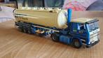 TEKNO Scania 113M/360 2 as Trekker met 3 as RTT Bulktankople, Hobby en Vrije tijd, Modelauto's | 1:50, Ophalen of Verzenden, Gebruikt
