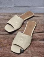 Toral - Prachtige leren slippers maat 40 - Nieuw €130, Slippers, Zwart, Nieuw, Ophalen of Verzenden