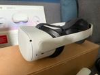 Oculus Quest 2 (128GB) VR-bril met Elite Strap & Accessoires, Spelcomputers en Games, Virtual Reality, Ophalen, Gebruikt, Overige platformen