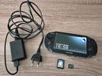 PS Vita PCH-1004 + Lader & Spel, Ophalen of Verzenden, Gebruikt, Zwart, Met games