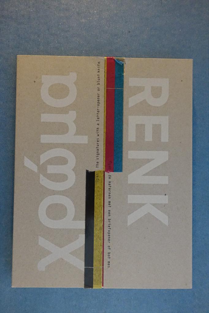 Irma Boom. Kleur Farbe Renk Chromo [Grafisch Nederland 2005], Boeken, Kunst en Cultuur | Beeldend, Zo goed als nieuw, Grafische vormgeving