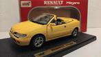 Renault Megane cabriolet geel Anson metal 1:18 KRD, Ophalen of Verzenden, Zo goed als nieuw, Auto, Anson