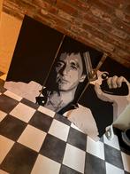 Tony Montana schilderij 3 delig, Huis en Inrichting, Woonaccessoires | Schilderijen, Tekeningen en Foto's, Ophalen of Verzenden