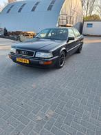 Audi V8 3.6 Quattro AUT 4WD K6 1989 Blauw, Auto's, Automaat, Blauw, Origineel Nederlands, Vierwielaandrijving