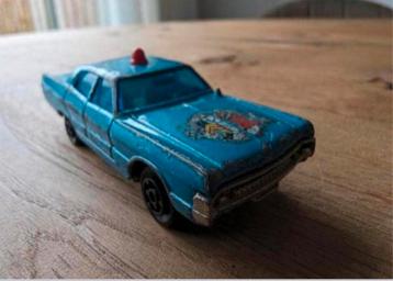 Amerikaanse Politieauto van Majorette (made in France) beschikbaar voor biedingen