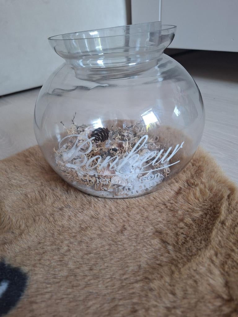 Rivièra Maison Glas - Decoratie / Windlicht, Ophalen of Verzenden, Zo goed als nieuw