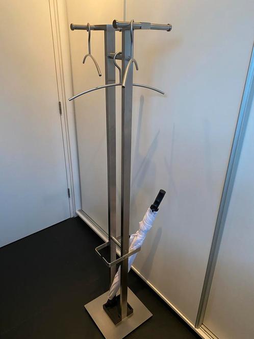 Zack Kapstok RVS - Staande Kapstok, Huis en Inrichting, Woonaccessoires | Kapstokken, Zo goed als nieuw, Staande kapstok, 150 tot 200 cm