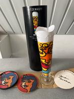 Ritzenhoff Josien Broeren Bierglas + Onderzetters, Huis en Inrichting, Ophalen of Verzenden, Nieuw, Overige materialen, Los bestek