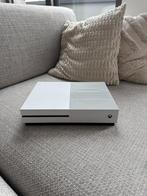 XBOX One S Wit 500GB, Spelcomputers en Games, Spelcomputers | Xbox One, Xbox One, Ophalen of Verzenden, Zo goed als nieuw, Met 1 controller