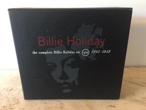 Billie Holiday Verve Box 10 CD's, Cd's en Dvd's, Cd's | Jazz en Blues, Zo goed als nieuw, Jazz, 1940 tot 1960, Boxset, Ophalen of Verzenden