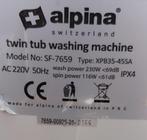 alpina wasmachine met centrifuge, Caravans en Kamperen, Zo goed als nieuw