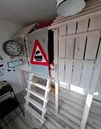 Halfhoogslaper huisje, Ophalen, Gebruikt, Tweepersoons, Hout