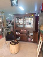 Mooie grote buffetkast met glas, Ophalen, Gebruikt, Glas, Klassiek