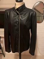 Zacht leren jasje, Ophalen of Verzenden, Zo goed als nieuw, Maat 38/40 (M), Zwart