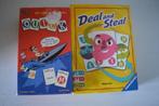 deal en steal, quick en set kaartspellen, Verzenden, Zo goed als nieuw