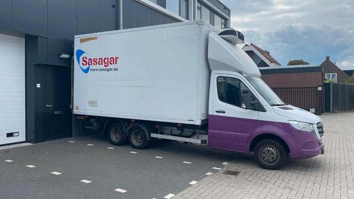 Mercedes-Benz Sprinter 519CDI 3.0 V6 Koel Vries BE Clixtar, Auto's, Bestelauto's, Bedrijf, ABS, Achteruitrijcamera, Airbags, Airconditioning