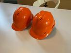 2 oranje bouwhelmen Peltor, Ophalen, Zo goed als nieuw