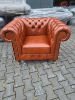 Chesterfield club fauteuil cognac + GRATIS BEZORGING