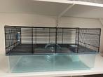 Ferplast Hamster kooi Favola - Zwart - 60 x 36,5 x 30 cm, Dieren en Toebehoren, Kooi, Minder dan 75 cm, Zo goed als nieuw, Hamster