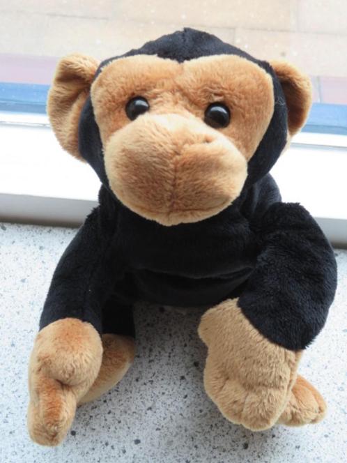 Velours Aap van AH Albert Heijn merk Simba Dickie Nicotoy, Kinderen en Baby's, Speelgoed | Knuffels en Pluche, Zo goed als nieuw