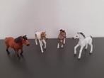 4 Schleich paarden, Ophalen of Verzenden, Zo goed als nieuw, Paard, Beeldje of Figuurtje