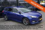 Ford Focus Wagon 1.0 ST-Line, Navi, Clima, IPI,, CC, ST-Line, 65 €/maand, Gebruikt, Blauw, Origineel Nederlands