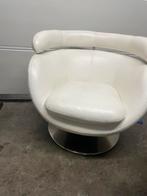 KUKA draaistoel leer, Huis en Inrichting, Fauteuils, Ophalen, Zo goed als nieuw, Leer