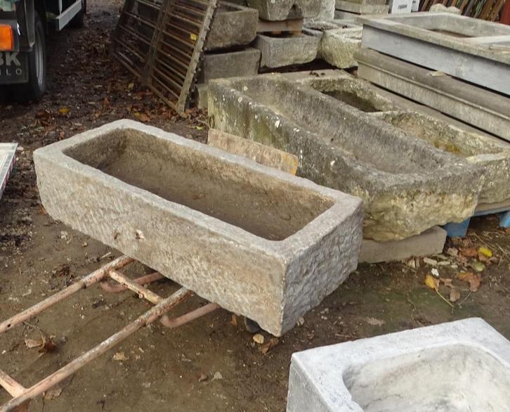 zeer mooie arduinen trog troggen drinkbak bloembak, Antiek en Kunst, Curiosa en Brocante, Ophalen