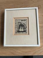 Ets Duifjes in Muurnis, Mez, 1925, Antiek en Kunst, Ophalen of Verzenden