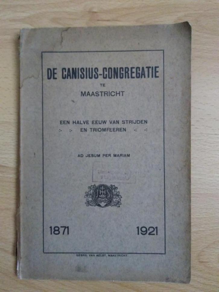 De canisius-congregatie te Maastricht, Boeken, Geschiedenis | Stad en Regio, Gelezen, Ophalen of Verzenden