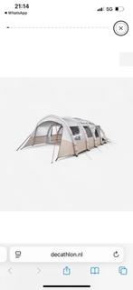 Quechua AirSeconds 6.3 - 6 persoons opblaastent, Caravans en Kamperen, Tenten, Ophalen of Verzenden, Gebruikt, Tot en met 6