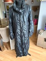 Creenstone mooie lange zwarte regenjas/tussenjas mt 42 ZGAN, Kleding | Dames, Jassen | Winter, Zwart, Creenstone, Maat 42/44 (L)