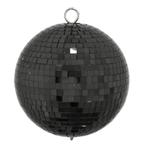 EUROLITE Mirror Ball 15cm black - Spiegelbol Zwart, ., Discobol, Nieuw, Ophalen of Verzenden