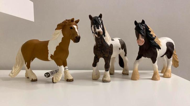 Schleich Paarden Tinkers, Verzamelen, Dierenverzamelingen, Zo goed als nieuw, Beeldje of Figuurtje, Paard, Ophalen of Verzenden