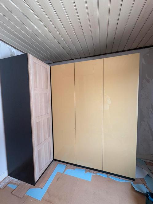 Ikea Pax, Huis en Inrichting, Kasten | Kledingkasten, Zo goed als nieuw, 200 cm of meer, 200 cm of meer, 50 tot 75 cm, Met deur(en)