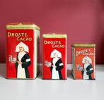 3 Droste Cacao blikken voor 10 euro, Ophalen of Verzenden, Gebruikt, Overige, Droste