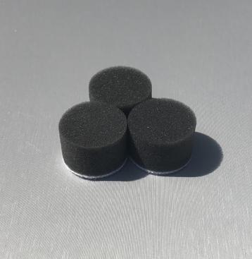 Nieuw : Foam pad Zwart Cutting Polishing Pad 1"' Ø 25MM