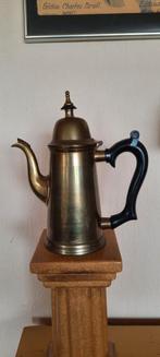Art deco koffiekan,verzilverd, met bakeliet., Ophalen of Verzenden