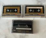 TDK SA-X 60 ( 3 cassettebandjes ), Cd's en Dvd's, Cassettebandjes, Ophalen of Verzenden, Zo goed als nieuw, Overige genres, 2 t/m 25 bandjes