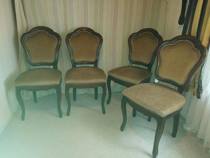 Antieke Stoelen Set van 4, Antiek en Kunst, Antiek | Meubels | Stoelen en Banken, Ophalen