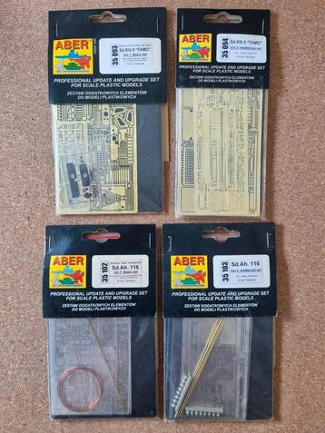 Aber PE upgrade bundel voor Tamiya FAMO/Sd.Ah.116 1:35 beschikbaar voor biedingen