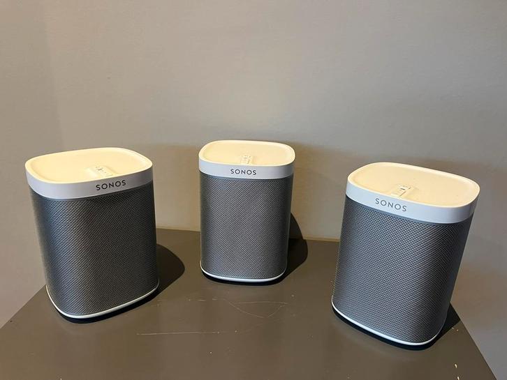 SONOS PLAY;1 WIT 3ST | ZGAN, Audio, Tv en Foto, Luidsprekers, Zo goed als nieuw, Ophalen of Verzenden