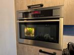 AEG inbouwmagnetron /Oven KM8403101M - Goede Staat!, Hete lucht, Zo goed als nieuw, Oven met grill, Inbouw