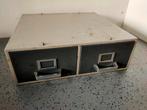 retro laden archiefkast, Gebruikt, Metaal, Ophalen of Verzenden, Minder dan 100 cm