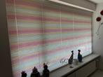 Horizontale lamellen / 'luxaflex' roze, beige en wit 2,3 cm, Ophalen, Zo goed als nieuw, 200 cm of meer, Wit