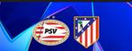 PSV-Atletico kaartje vak PP rij 2, Tickets en Kaartjes, Eén persoon